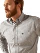 Ariat Mens Wrinkle Free Fitted Long Sleeve Shirt