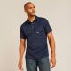 Ariat Men's Rebar Foreman Short Sleeve Polo