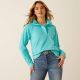 Ariat Women's Breeze Logo 1/2 Zip Sweatshirt