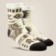 Ariat Women's Cozy Aloe-Infused House Sock 2 Pair Multi Color Pack