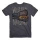 Buckwear Willie Nelson Outlaw Guitar T-Shirt BIG & TALL