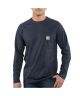 Carhartt Men's Force Cotton Delmont Long-Sleeve T-Shirt
