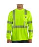 Carhartt Men's Force High-Visibility Long-Sleeve Class 3 T-Shirt BIG & TALL