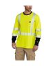 Carhartt Men's Flame-Resistant High-Vis Force Long-Sleeve T-Shirt Class 3