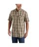 Carhartt Men's Force Ridgefield Plaid Short Sleeve Shirt