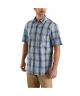 Carhartt Men's Essential Plaid Open Collar Short Sleeve Shirt