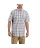 Carhartt Men's Original-Fit Midweight Short-Sleeve Button-Front Plaid Shirt