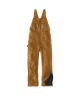 Carhartt Men's Loose Fit Firm Duck Insulated Bib Overall