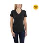 Carhartt Women's Relaxed Fit Midweight Short-Sleeve V Neck T-Shirt