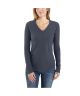 Carhartt Women's Relaxed Fit Midweight Long Sleeve V Neck T-Shirt