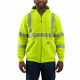 Carhartt Men's High-Visibility Thermal-Lined Full-Zip Class 3 Sweatshit