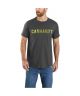 Carhartt Men's Force Relaxed Fit Short-Sleeve Block Logo Graphic T-Shirt
