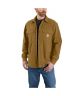 Carhartt Men's Rugged Flex Relaxed Fit Canvas Fleece-Lined Shirt Jacket