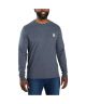 Carhartt Men's Relaxed Fit Long-Sleeve Pocket Crafted Graphic T-Shirt BIG & TALL