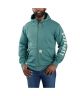 Rain Defender Loose Fit Fleece-Lined logo Graphic Sweatshirt