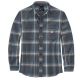 Carhartt Rugged Flex Midweight Flannel Long-Sleeve Plaid Shirt BIG & TALL