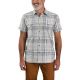 Carhartt Men's Rugged Flex Lightweight Short-Sleeve Plaid Shirt BIG & TALL