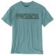 Carhartt Men's Relaxed Fit Lightweight Short-Sleeve Logo Graphic T-Shirt