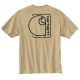 Carhartt Men's Relaxed Fit Lightweight Short-Sleeve Pocket C Graphic T-Shirt