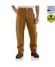 Carhartt Men's Firm Duck Double-Front Work Dungaree BIG & TALL