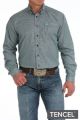 Cinch Men's Tencel Striped Button-Down Western Shirt