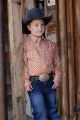 Cinch Boys Print Snap Front Western Shirt