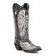 Corral Women's Black Cross & Wings Overlay Western Boots