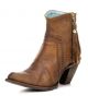 Corral Women's Cognac Ankle Western Boot
