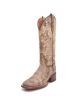 Circle G by Corral Ladies Floral Embroidery Sand Boots