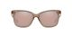 Costa May Shiny Taupe Crystal Copper Silver Mirror Sunglasses
