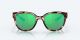 Costa Salina Coral Tortoise Green Mirror Sunglasses