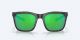 Costa Panga Matte Gray Tortoise Green Mirror Sunglasses