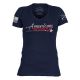 Grunt Style Women's American V-Neck Tee