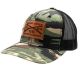 Grunt Style Camo Leather Logo Hat