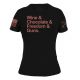 Grunt Style Women's Wine & Chocolate & Freedom & Guns T-Shirt