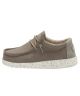 Hey Dude Men's Shoe Wally Chambray Sepia Brown