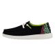 Hey Dude Women's Wendy Fluo Black