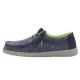 Hey Dude Youth Wally Stretch Navy