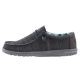 Hey Dude Men's Wally Sox Charcoal