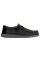 Hey Dude Men's Wally Grid Black