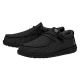 Hey Dude Men's Wally Sport Mesh Black