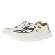 Hey Dude Women's Wendy Animal White & Black Cow