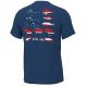 Huk Men's KC Flag Fish Tee BIG & TALL