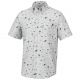 Huk Men's KC Kona Fish Beach Freedom Polo