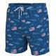 Huk Men's Pursuit Volley Fish & Flags Short