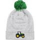 John Deere Kid's Tractor Pom Cuff Hat