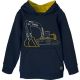 John Deere Kids Construction Loader Logo Graphic Hooded Sweatshirt