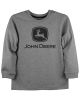 John Deere Kids Trademark Logo Graphic Long Sleeve T-Shirt