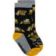 John Deere Infant Gray Construction Crew Socks