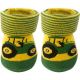 John Deere Infant Tractor Cuffed Bootie